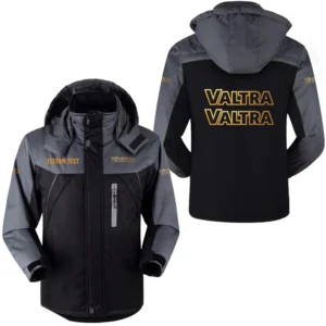 Tractor Outdoor Charging Suit, Exclusive Logo Fleece Truckket For Car Fans HFLJ0112312140 - Black