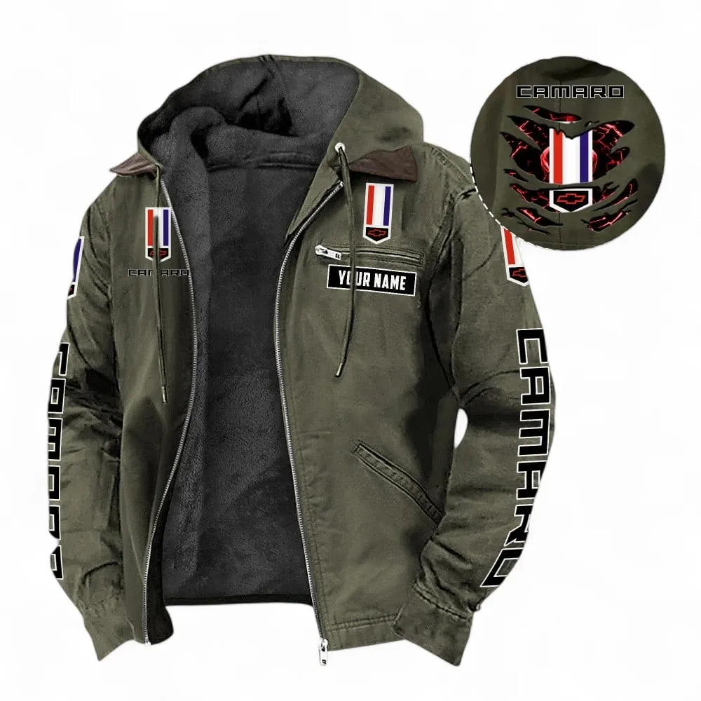 Vintage Car Fans Gift Hooded And Flannel Hoodie, Jacket Exclusive Logo For Car Enthusiasts, Custom Name CAR391072125690-Green