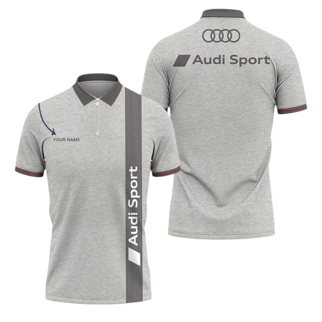 Vintage Car Fans Gift Zipper Polo Shirt, Shirt Exclusive Logo For Car Lovers CAR93031025221