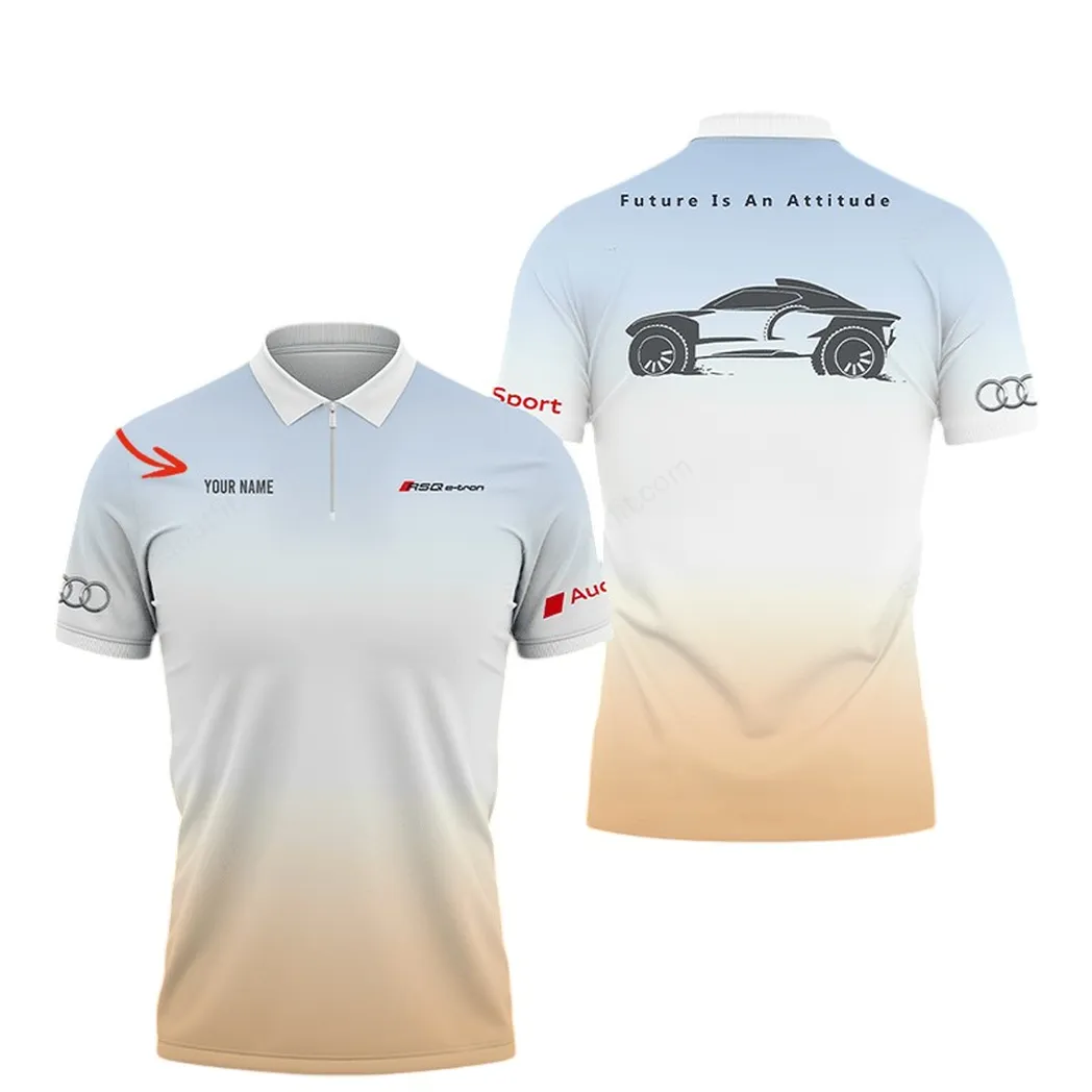 Vintage Car Fans Gift Zipper Polo Shirt, Shirt Exclusive Logo For Car Lovers CAR93031025228