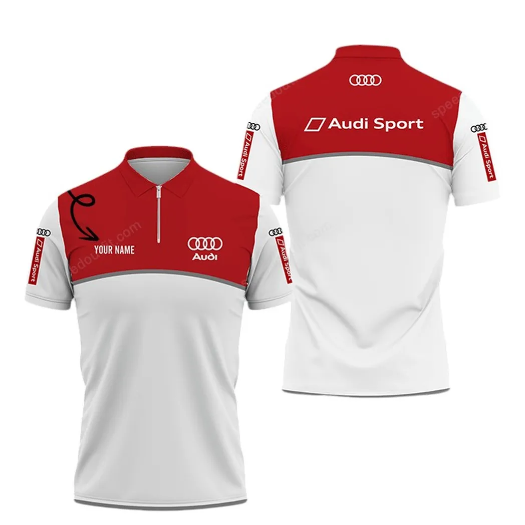 Vintage Car Fans Gift Zipper Polo Shirt, Shirt Exclusive Logo For Car Lovers CAR93031025230