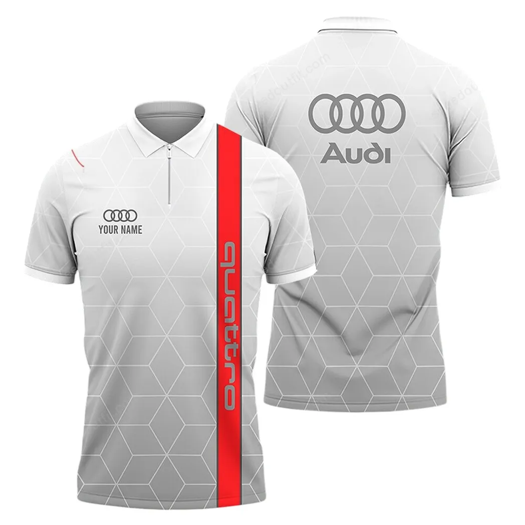 Vintage Car Fans Gift Zipper Polo Shirt, Shirt Exclusive Logo For Car Lovers CAR93031025231