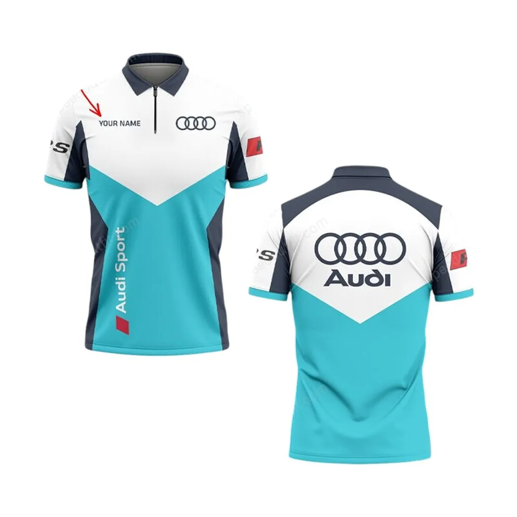 Vintage Car Fans Gift Zipper Polo Shirt, Shirt Exclusive Logo For Car Lovers CAR93031025236