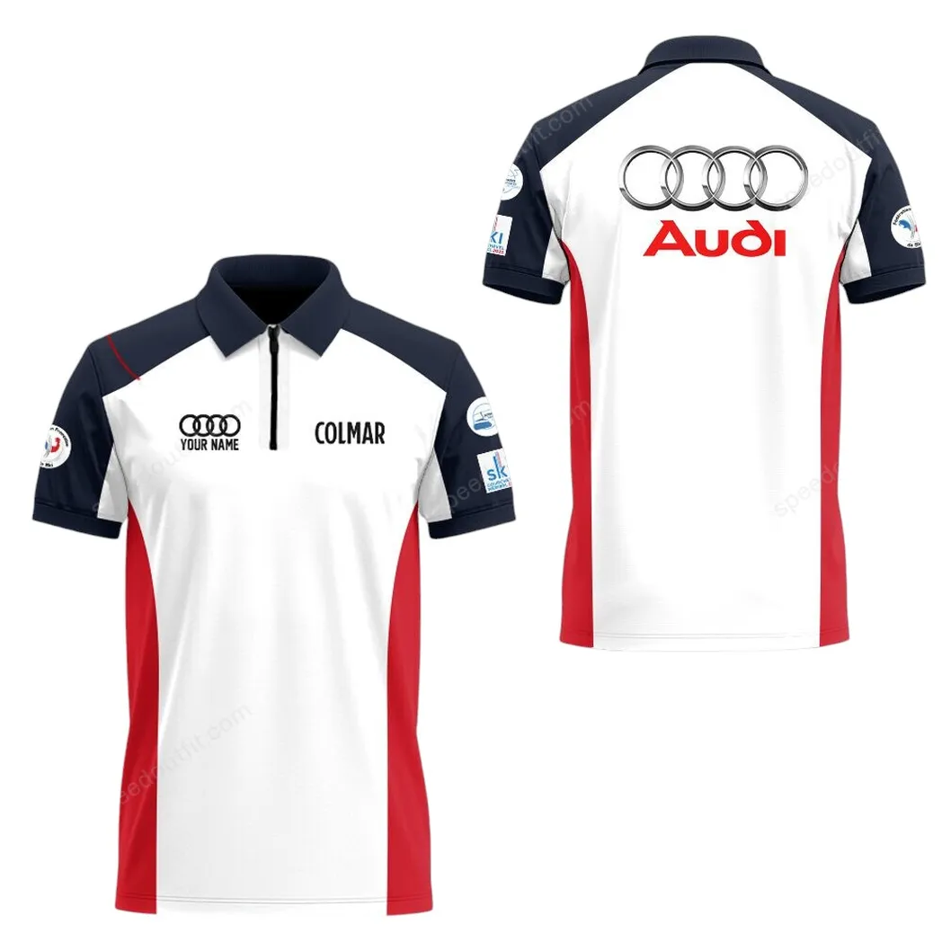 Vintage Car Fans Gift Zipper Polo Shirt, Shirt Exclusive Logo For Car Lovers CAR93031025239