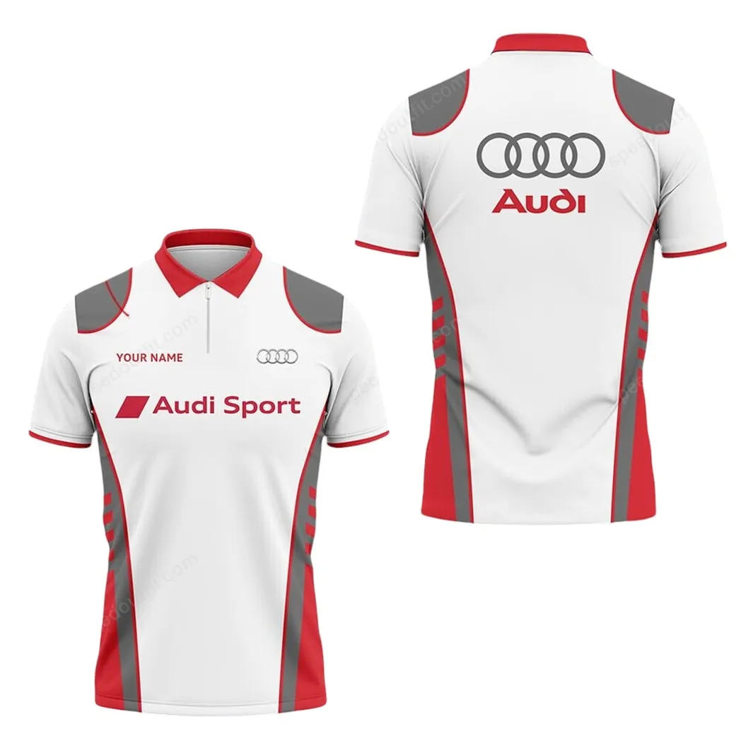 Vintage Car Fans Gift Zipper Polo Shirt, Shirt Exclusive Logo For Car Lovers CAR93031025242