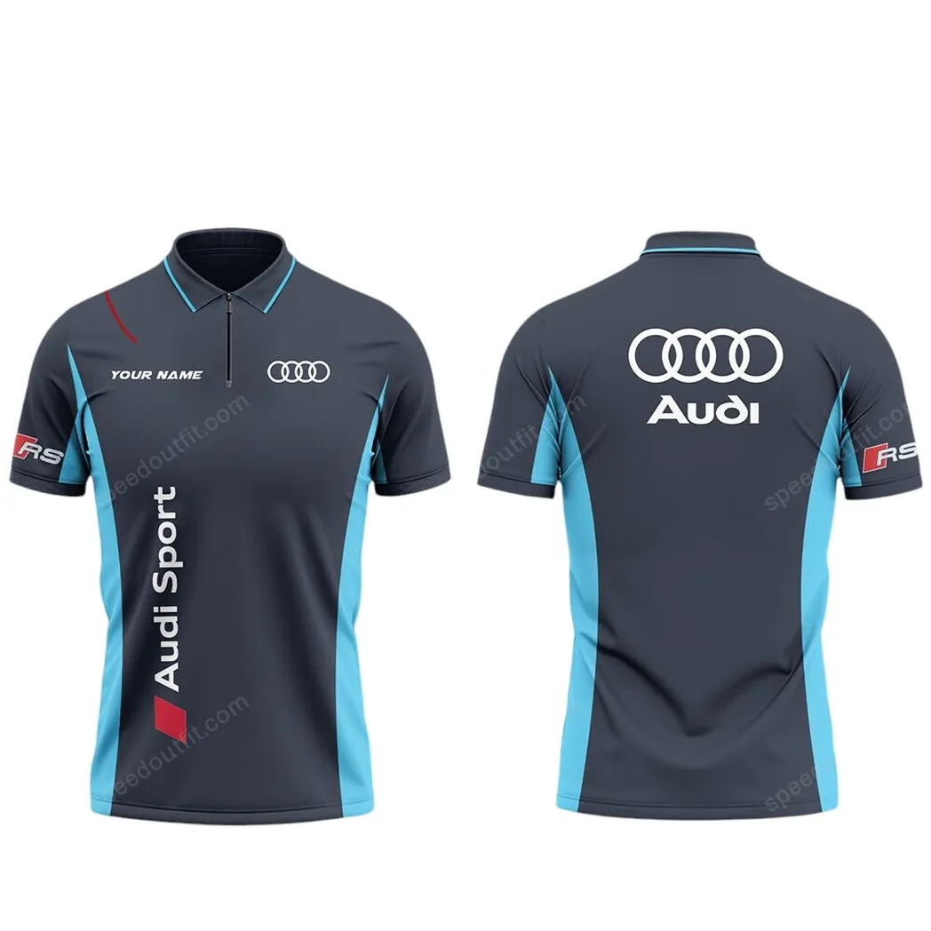 Vintage Car Fans Gift Zipper Polo Shirt, Shirt Exclusive Logo For Car Lovers CAR93031025243