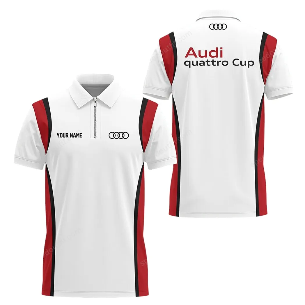 Vintage Car Fans Gift Zipper Polo Shirt, Shirt Exclusive Logo For Car Lovers CAR93031025271