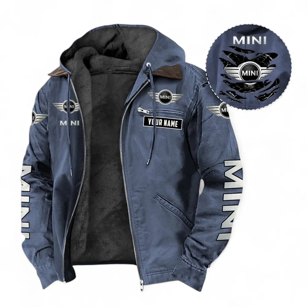 Vintage City Car Fans Gift Hooded And Flannel Hoodie, Jacket Exclusive Logo For Car Lovers, Custom Name CAR391072125691-Navy Blue