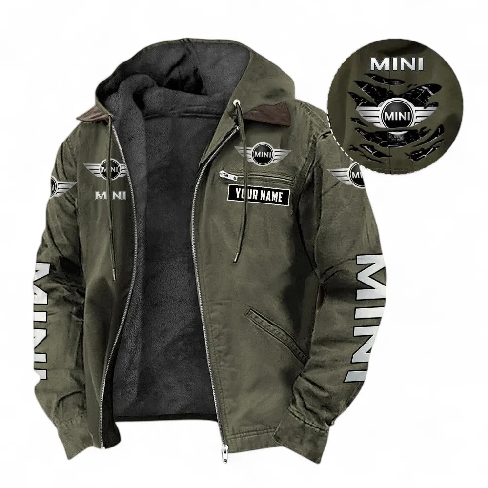 Vintage City Car Fans Gift Hooded And Flannel Hoodie, Jacket Exclusive Logo For Car Owners, Custom Name CAR391072125691-Green