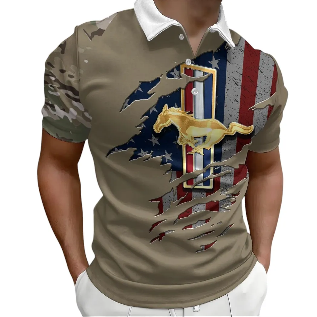Vintage Sport Auto Fans Gift Polo Shirt, Polo Shirt All Over Print For Car Owners CAR340213029-2