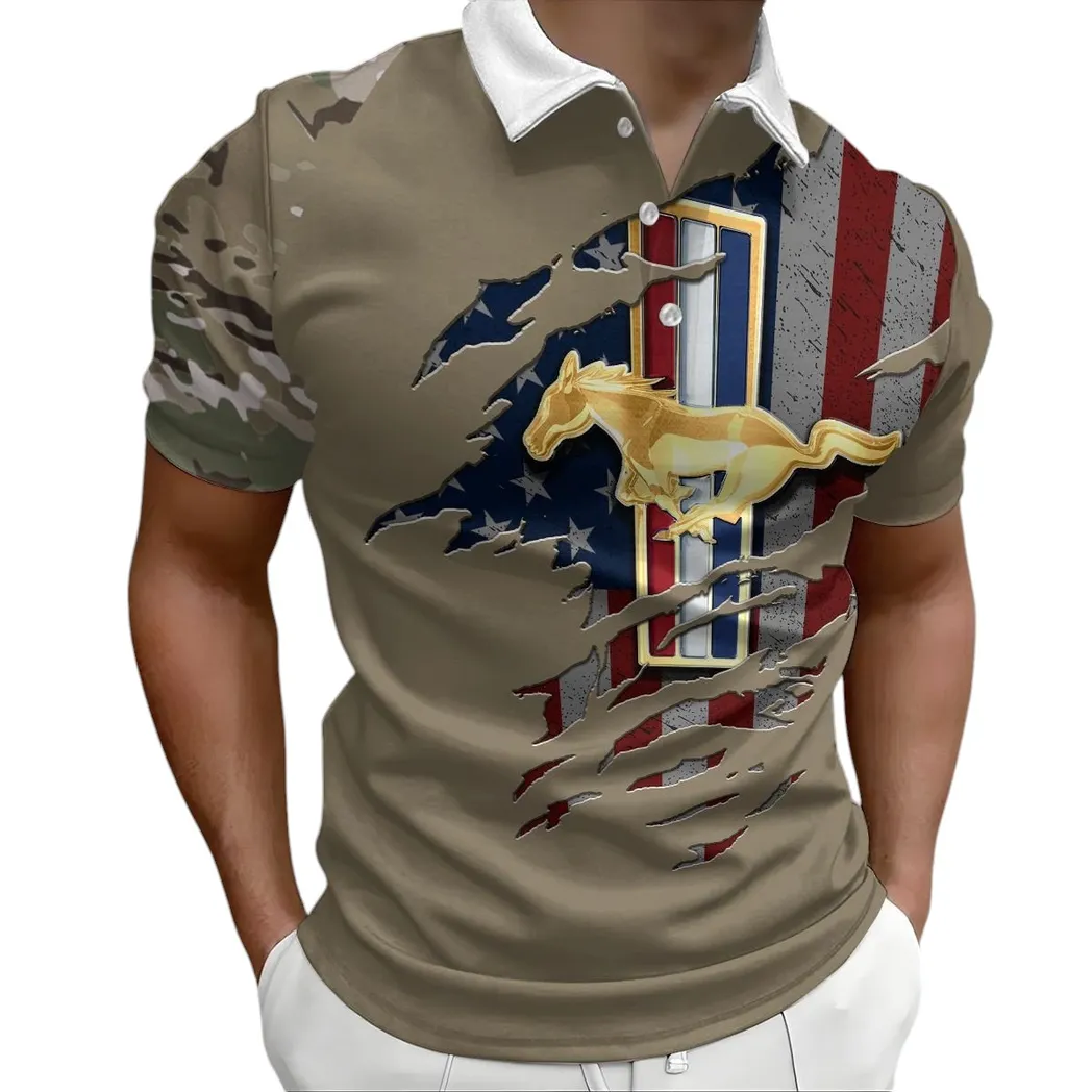 Vintage Sport Auto Fans Gift Polo Shirt, Polo Shirt All Over Print For Car Owners CAR340213030-2