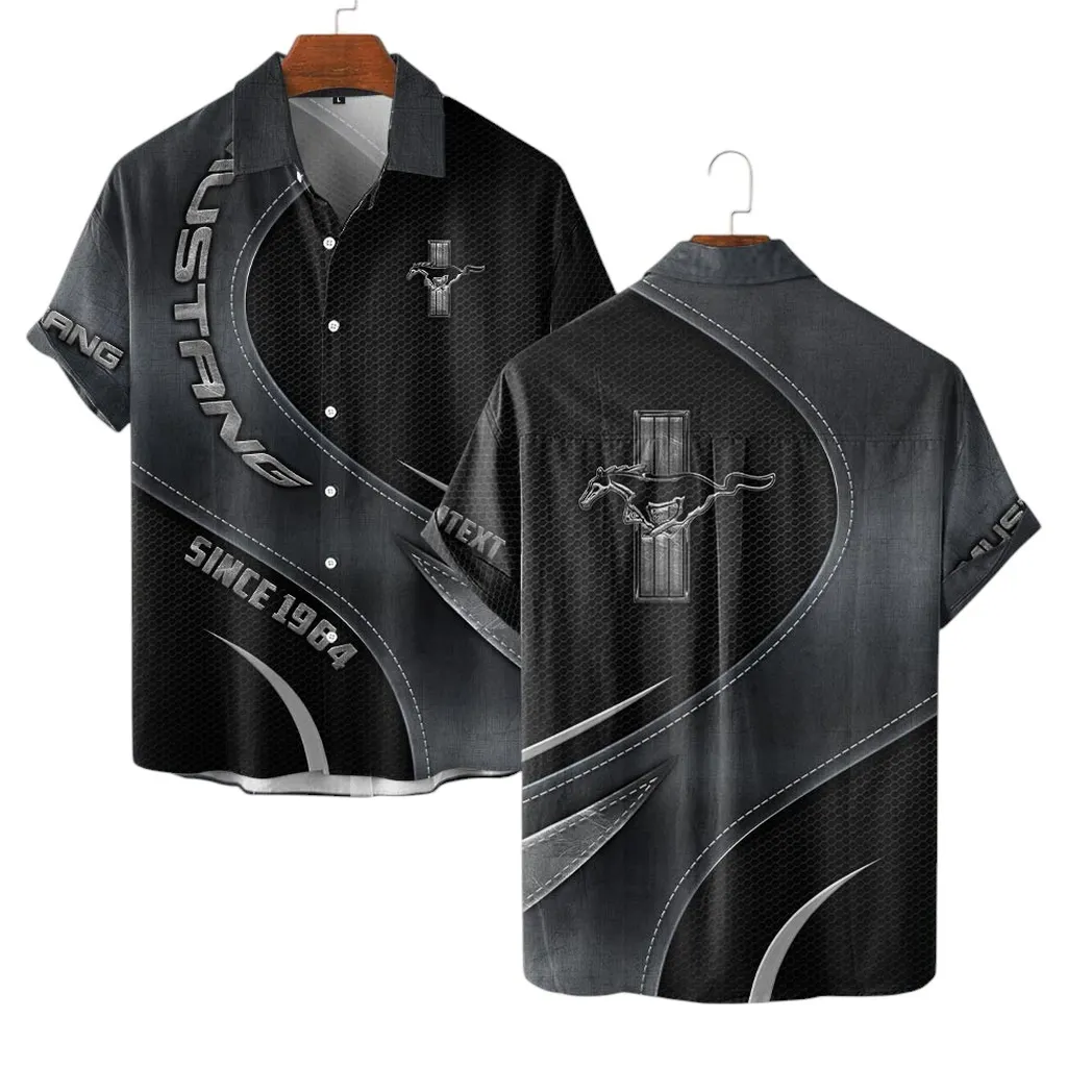 Vintage Sport Auto Vintage Lovers Gift Hawaiian Shirt, Button up Shirt Exclusive Logo For Car Lovers, Custom Name CAR17102252519