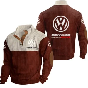 Car Corrado G60 Men's Stand Up Collar Base Shirt, Collar Hoodie Exclusive Logo For Car Motorcycles Fans CAR20012199 - Red
