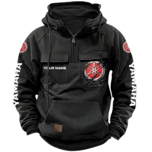 Auto Hoodie Tactical Quarter Zip, Hoodie Exclusive Logo For Auto Lovers CAR164022425161 - Black
