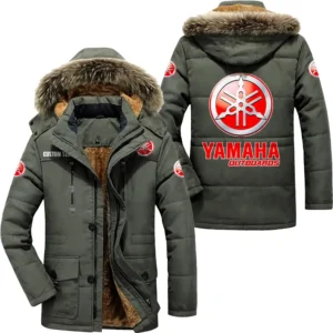 Auto Parka hoodie, Coat with Hood Exclusive Logo For Car Motorcycles Lovers CAR7002082253 - Army Green
