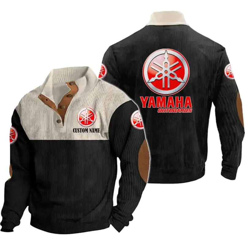 Auto Men's Stand Up Collar Base Shirt, Collar Hoodie Exclusive Logo For Car Motorcycles Fans CAR20012208 - Black