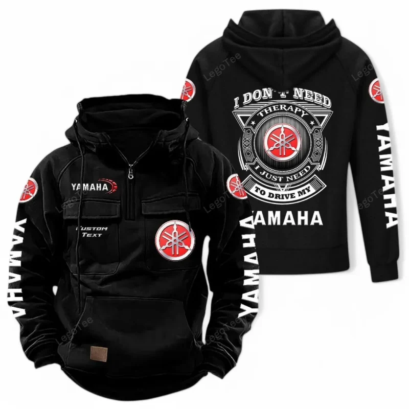 Auto Hoodie Tactical Quarter Zip, Hoodie Exclusive Logo For Car Owners CAR106021525021 - Black
