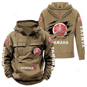Auto Hoodie Tactical Quarter Zip, Hoodie Exclusive Logo For Auto Lovers - Khaki CAR122021425042-4